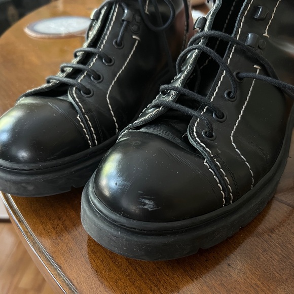 Louis Vuitton Men’s Ankle Boots Black size 10 Made in Italy Leather Boots - Picture 8 of 11